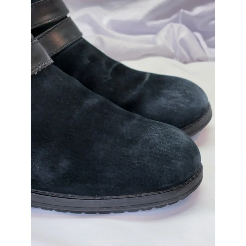 The North Face Women's Bridgeton Tall Black Suede Boots Size US 11 EU 42‎